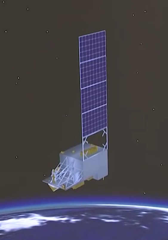 Спутник "Фэнъюнь-3E". Анимация