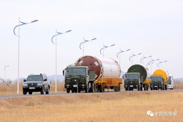 Транспортировка ступеней носителя. 