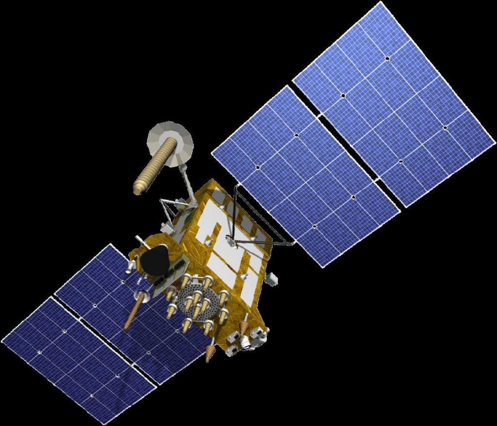Спутник "Глонасс-К". Рисунок АО ИСС.