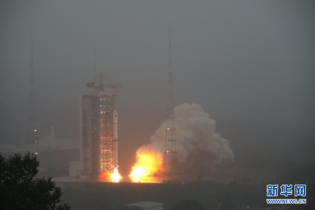 Запуск второй группы КА "Тяньхуэй-2" 19 августа 2021 г.
