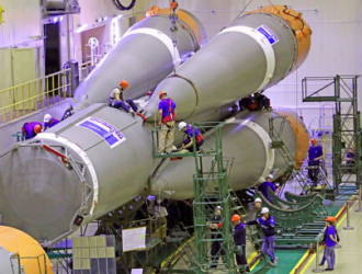 На Байконуре собирают ракету для запуска грузового корабля к МКС