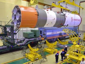 На Байконуре собрали ракету для запуска второго в 2023 году корабля «Прогресс» к МКС