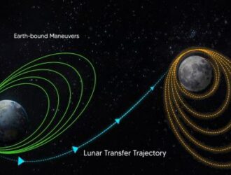 Индийская межпланетная станция «Чандраян-3» приближается к Луне