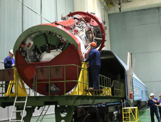 На Байконуре завершена заправка корабля «Союз МС-25»