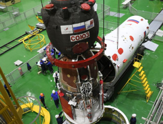 Корабль «Союз МС-25» состыкован с переходным отсеком