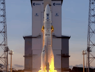 С космодрома Куру запущен спутник Sentinel-1D