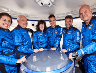 Первый в текущем году полёт за границу атмосферы и космоса