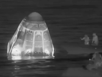 Dragon CRS-33 приводнился в Тихом океане