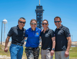 Экипаж миссии Crew-5 посетил стартовый комплекс 39A на мысе Канаверал