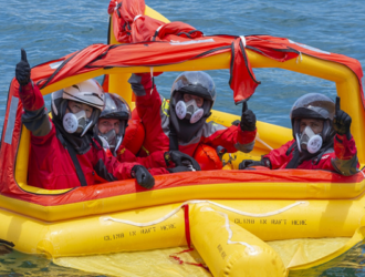 Экипаж миссии Crew-1 продолжает тренировки