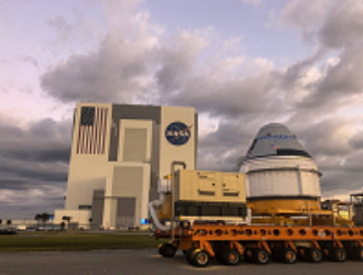 Корабль Starliner доставлен на стартовый комплекс