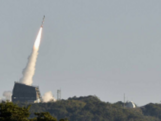 Пуск геофизической ракеты в Японии