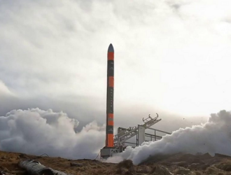 Первый запуск ракеты Skylark-L завершился её падением в море