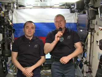 Космонавты с МКС поддержали российских спортсменов перед Олимпиадой