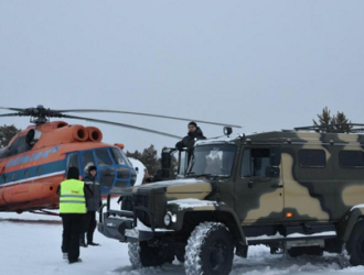 В районах падения отделяющихся частей ракеты-носителя начались предпусковые работы