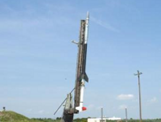 Пуск геофизической ракеты в США