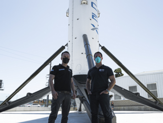 Астронавты Европейского космического агентства посетили завод SpaceX в Хоторне