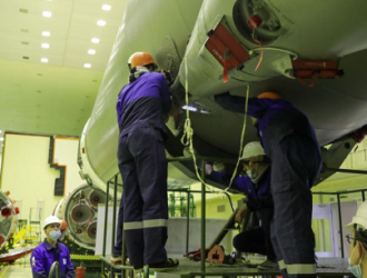 На Байконуре собрали «пакет» ракеты-носителя для запуска модуля «Причал»