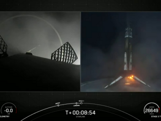 Запущена очередная группа спутников Starlink