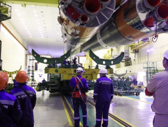 На Байконуре собрали ракету для запуска грузового корабля к МКС