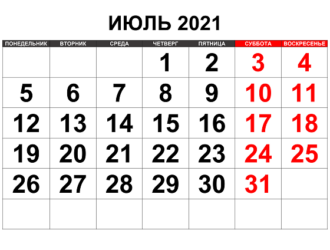 Космический июль: немного статистики