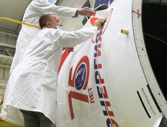 «Прогресс МС-17» состыкован с переходным отсеком