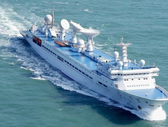 Китайское судно «Юаньван-5» вышло в Тихий океан