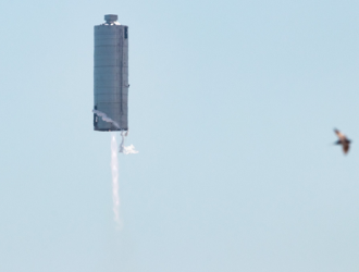 SpaceX провела очередные летные испытания прототипа корабля Starship