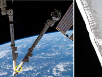 Космический мусор продырявил канадский манипулятор на МКС