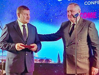 Президент России наградил главу Байконура Константина Бусыгина медалью ордена «За заслуги перед Отечеством» II степени