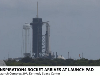 РН Falcon 9 c Crew Dragon вывезена на стартовую площадку