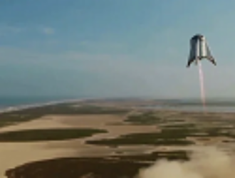 Space X провела успешные испытания аппарата Starhopper