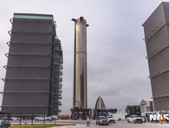 Прототип Super Heavy B7 доставлен на стартовую площадку