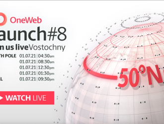 С Восточного запущена очередная группа спутников OneWeb