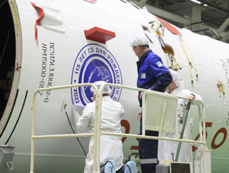 Корабль «Союз МС-21» состыкован с переходным отсеком