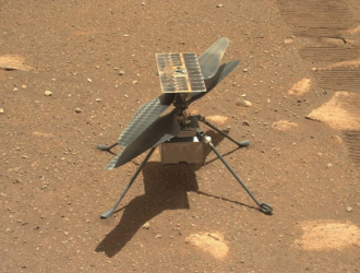 Вертолёт Ingenuity замерзает на Марсе