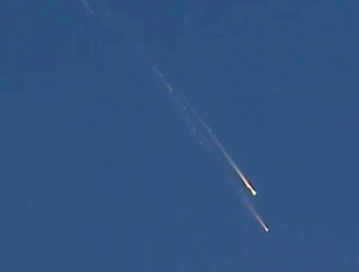 Российский спутник сгорел в атмосфере