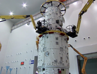 Основной модуль китайской космической станции и грузовой корабль «Тяньчжоу-2» прошли заводскую проверку