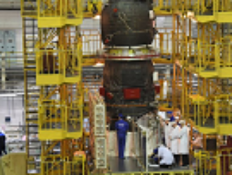 Проверка солнечных батарей корабля «Прогресс МС-14»