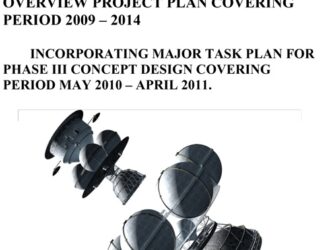 PROJECT ICARUS: PROJECT PROGRAMME DOCUMENT (PPD) — OVERVIEW PROJECT PLAN COVERING PERIOD 2009 – 2014 INCORPORATING MAJOR TASK PLAN FOR PHASE III CONCEPT DESIGN COVERING PERIOD MAY 2010 – APRIL 2011.