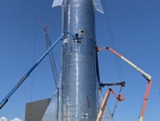 Завершена сборка корабля Starship