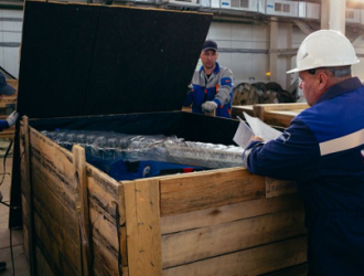 Новое оборудование для вакуумной установки доставлено на Восточный