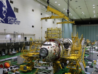 На Байконуре завершены пневмовакуумные испытания модуля «Наука»