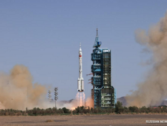 В Китае запущен космический корабль “Шеньчжоу-14”