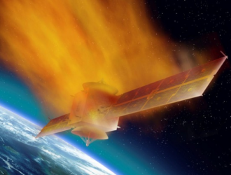 Российский военный спутник связи «Меридиан» сгорел в атмосфере