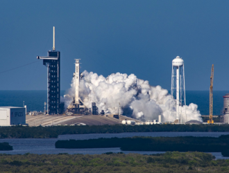 Огневое испытание РН Falcon Heavy