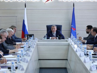 Юрий Борисов провел первое еженедельное оперативное совещание в Роскосмосе