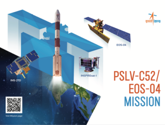 Индия успешно вывела на орбиту КА EOS-4