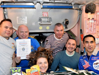 Отчёт о работе российского экипажа за 22 марта