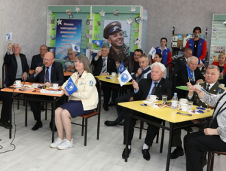 Ветераны Байконура приняли участие в прямом эфире социального проекта «Бабушка.Онлайн», посвященном полету Ю.А. Гагарина